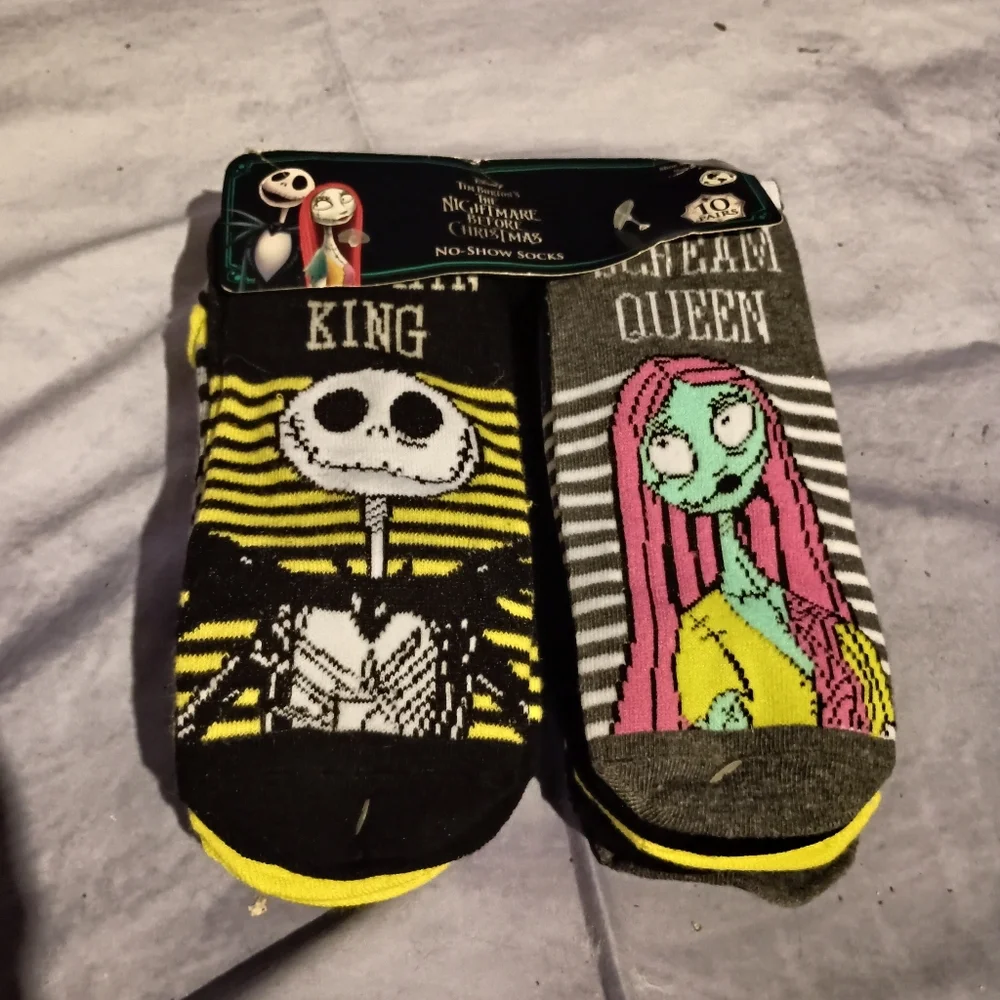Nightmare‎ Before Christmas 10 Pack Of Socks
